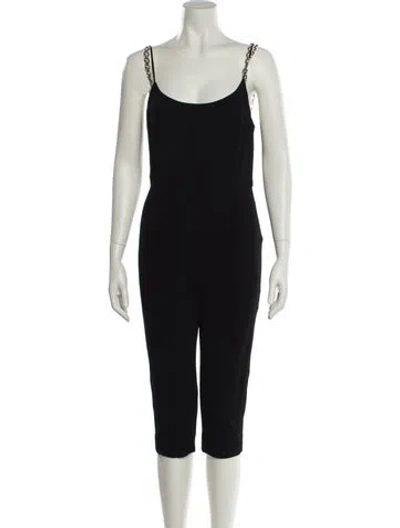 Pre-owned Chanel 2019 Scoop Neck Jumpsuit In Black