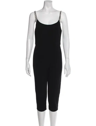 Pre-owned Chanel 2019 Scoop Neck Jumpsuit In Black