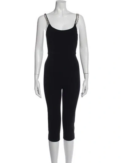 Pre-owned Chanel 2019 Scoop Neck Jumpsuit In Blue