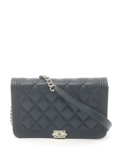 Pre-owned Chanel 2019 Small Boy  Shoulder Bag In Red