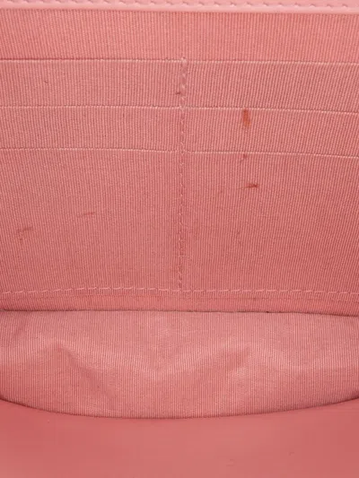 Pre-owned Chanel 2019 Small Tweed Cc Filigree Flap Crossbody Bag In Pink