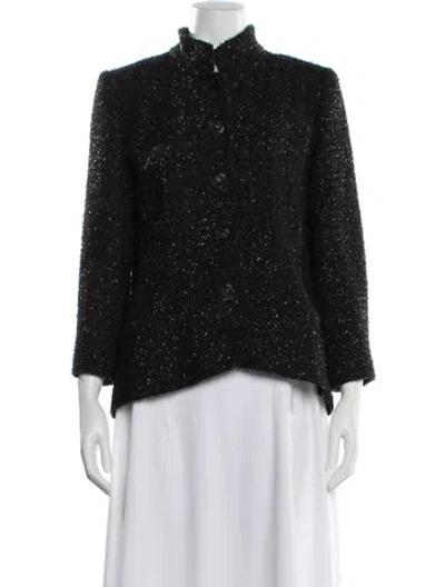 Pre-owned Chanel 2019 Tweed Evening Jacket In Multi