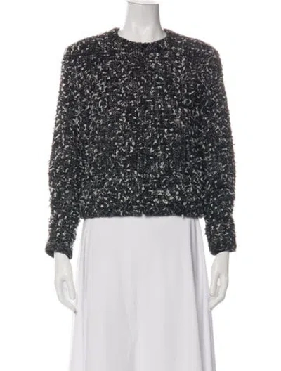 Pre-owned Chanel 2019 Tweed Jacket In Black