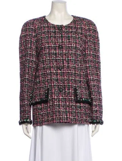 Pre-owned Chanel 2019 Tweed Jacket In Multi