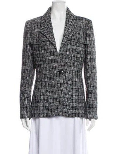 Pre-owned Chanel 2019 Tweed Pattern Blazer