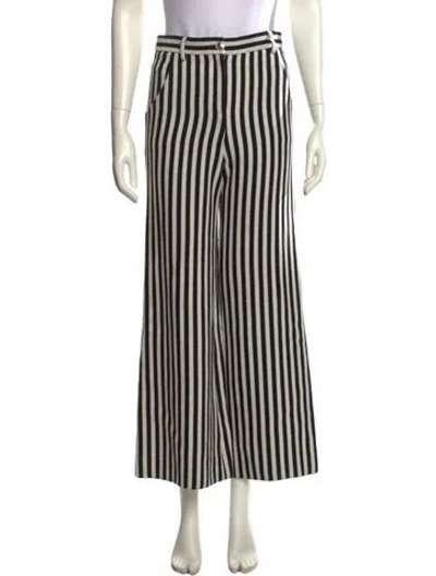 Pre-owned Chanel 2019 Wide Leg Pants In Black