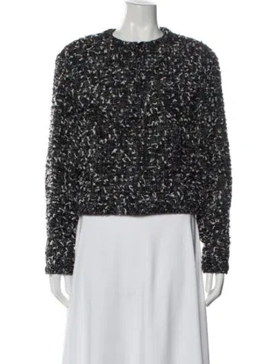 Pre-owned Chanel 2019 Wool Evening Jacket In Black