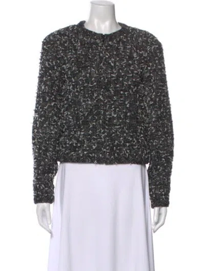 Pre-owned Chanel 2019 Wool Evening Jacket In Black