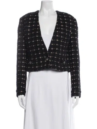 Pre-owned Chanel 2019 Wool Jacket In Black