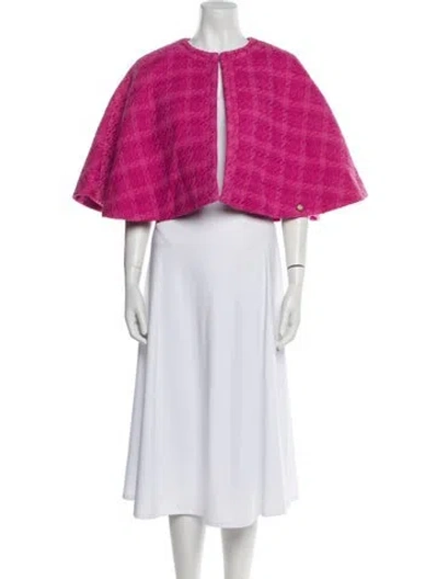 Pre-owned Chanel 2019 Wool Jacket W/ Tags In Pink