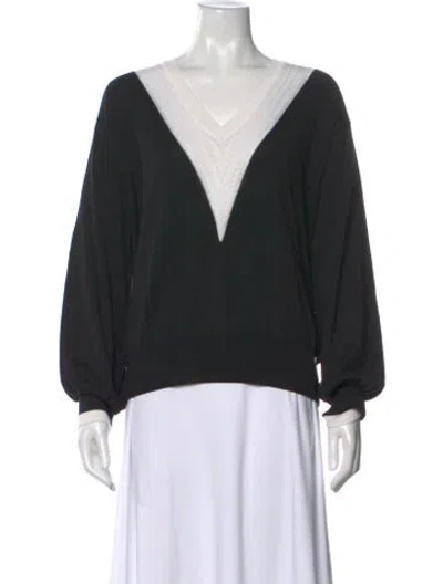 Pre-owned Chanel 2019 Wool Sweater In Black