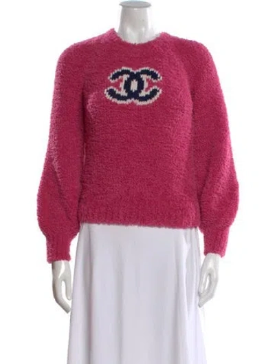 Pre-owned Chanel 2019 Wool Sweater In Pink