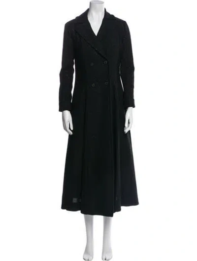Pre-owned Chanel 2019 Wool Trench Coat W/ Tags In Multi