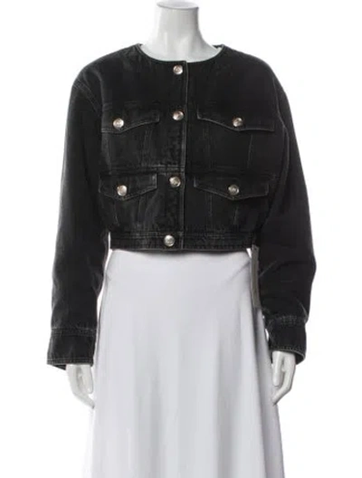 Pre-owned Chanel 2020 '31 Rue Cambon' Denim Jacket In Black