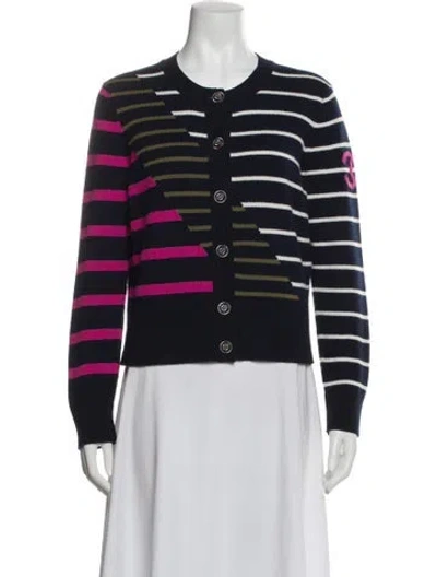 Pre-owned Chanel 2020 Cashmere Sweater In Blue