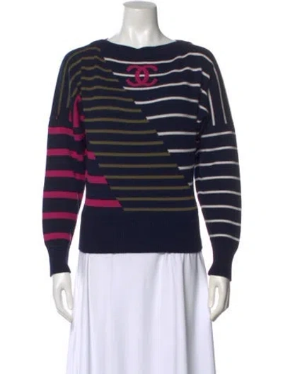 Pre-owned Chanel 2020 Cashmere Sweater In Multi