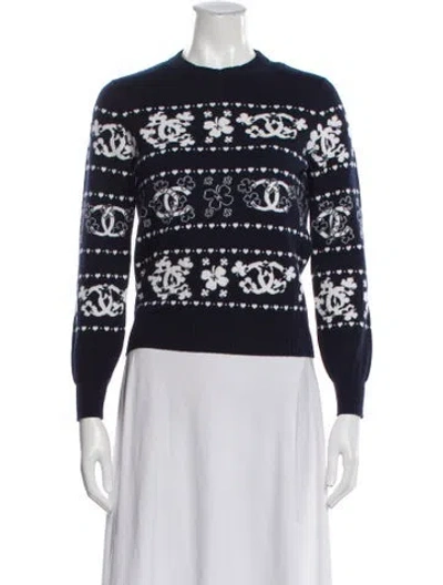 Pre-owned Chanel 2020 Cashmere Sweater In Multi