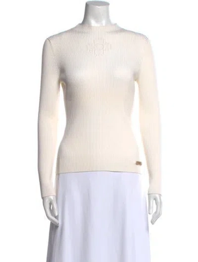 Pre-owned Chanel 2020 Cashmere Sweater In Neutral