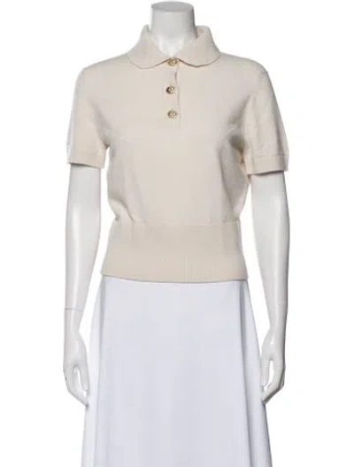 Pre-owned Chanel 2020 Cashmere Sweater In Neutral