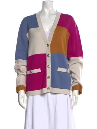 Pre-owned Chanel 2020 Cashmere Sweater In Neutral