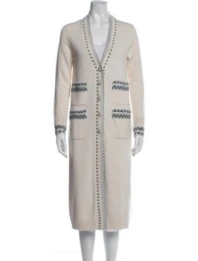 Pre-owned Chanel 2020 Cashmere Sweater In Neutrals