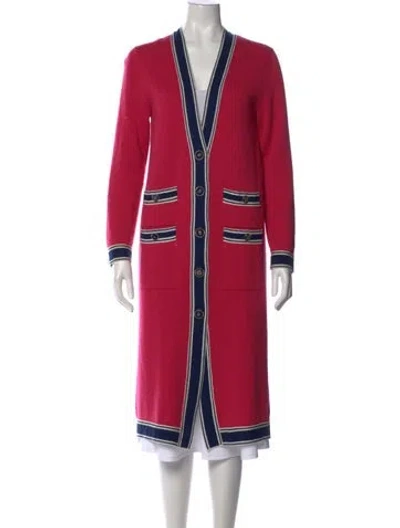 Pre-owned Chanel 2020 Cashmere Sweater In Pink