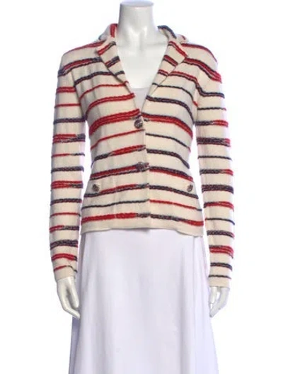 Pre-owned Chanel 2020 Cashmere Sweater W/ Tags In Red