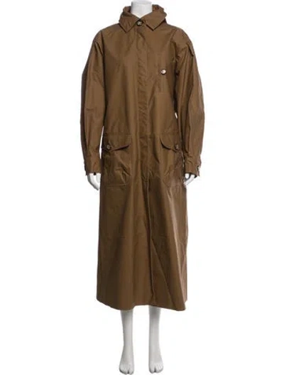 Pre-owned Chanel 2020 Coat In Brown
