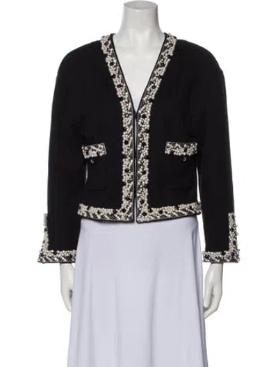 Pre-owned Chanel 2020 Evening Jacket In Black