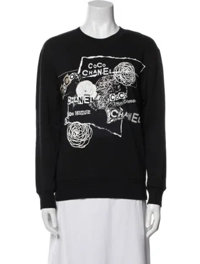 Pre-owned Chanel 2020 Graphic Print Sweatshirt In Multi
