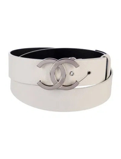 Pre-owned Chanel 2020 Interlocking Cc Logo Belt In Multi