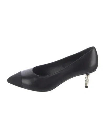 Pre-owned Chanel 2020 Interlocking Cc Logo Pumps In Multi