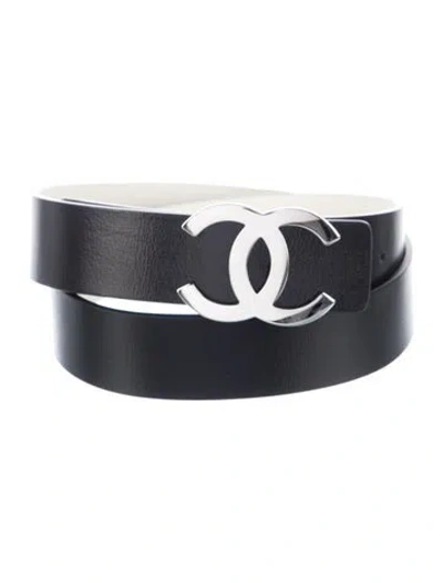 Pre-owned Chanel 2020 Interlocking Cc Logo Waist Belt In Multi