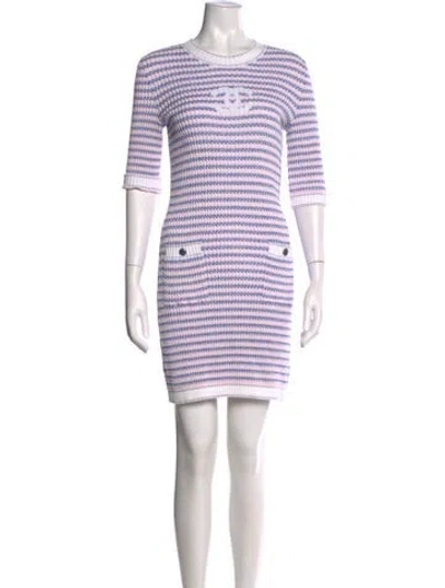 Pre-owned Chanel 2020 Knee-length Dress In Pink