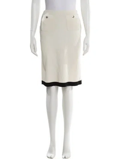 Pre-owned Chanel 2020 Knee-length Skirt In Neutral