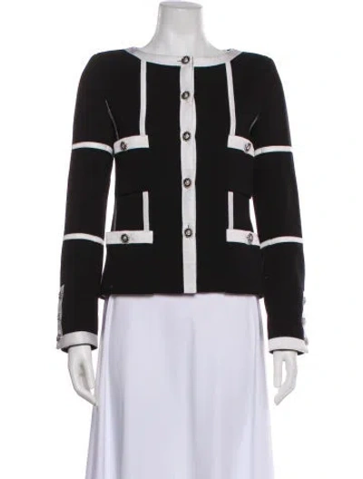 Pre-owned Chanel 2020 Metiers D'art Collection Evening Jacket In Black