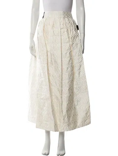 Pre-owned Chanel 2020 Midi Length Skirt W/ Tags In Neutral