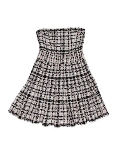 Pre-owned Chanel 2020 Mini Dress In Black