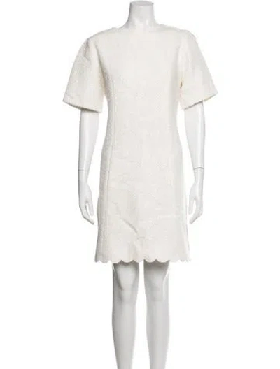 Pre-owned Chanel 2020 Mini Dress In Grey