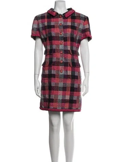 Pre-owned Chanel 2020 Mini Dress W/ Tags In Pink