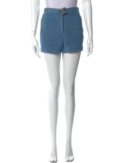 Pre-owned Chanel 2020 Mini Shorts In Blue