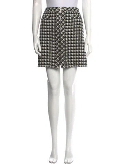 Pre-owned Chanel 2020 Mini Skirt In Black