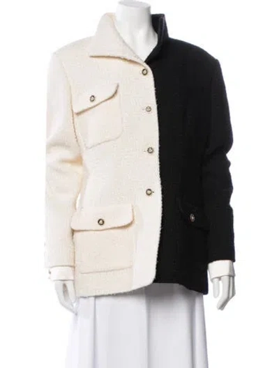 Pre-owned Chanel 2020 Paris-31 Rue Cambon Blazer In Black/neutrals