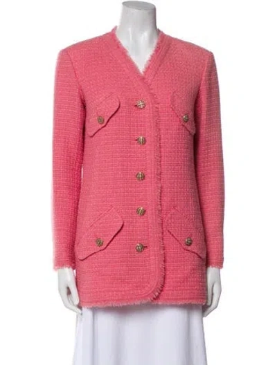 Pre-owned Chanel 2020 'paris-31 Rue Cambon' Blazer In Pink