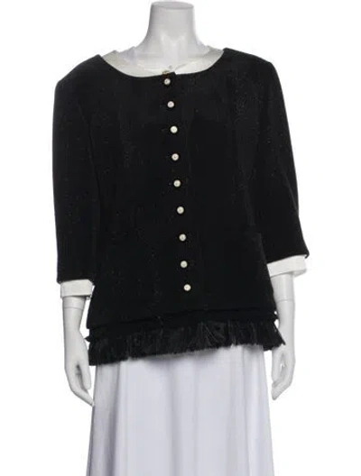 Pre-owned Chanel 2020 Paris-31 Rue Cambon Down Jacket In Black