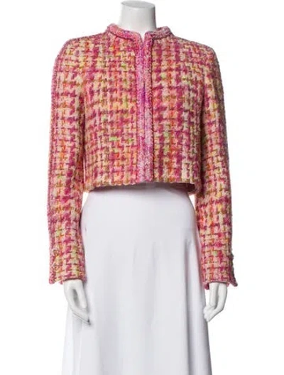 Pre-owned Chanel 2020 Paris-31 Rue Cambon Evening Jacket In Pink