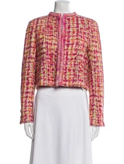 Pre-owned Chanel 2020 Paris-31 Rue Cambon Evening Jacket In Pink