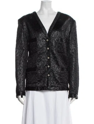 Pre-owned Chanel 2020 Paris-31 Rue Cambon Jacket W/ Tags In Black