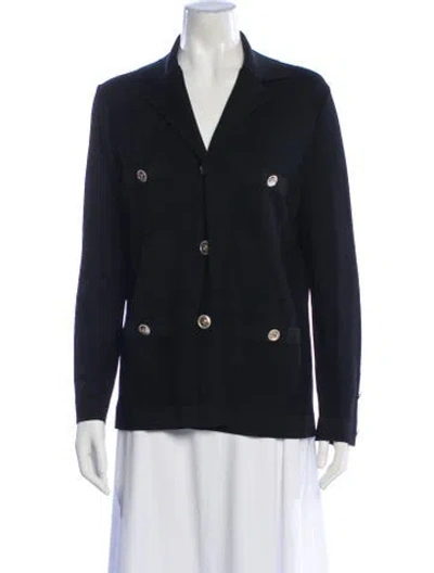 Pre-owned Chanel 2020 Paris-31 Rue Cambon Sweater In Black