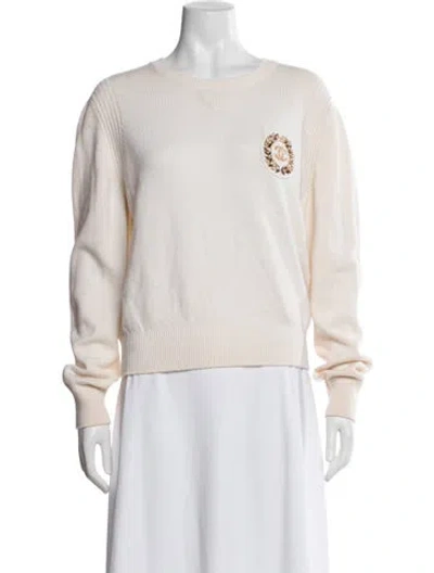 Pre-owned Chanel 2020 Paris-31 Rue Cambon Sweater W/ Tags In Neutrals